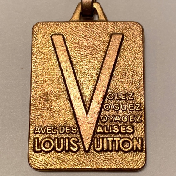 LOUIS VUITTON | Vintage Malletier Depuis 1854 Key Ring - Picture 2 of 6